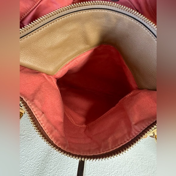 Chloe Iconic Angie Brown Leather Satchel Tote - Picture 4 of 7